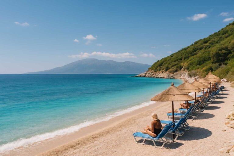 Illustration zum Artikel: Alles über deinen Traumurlaub am Meer in Albanien