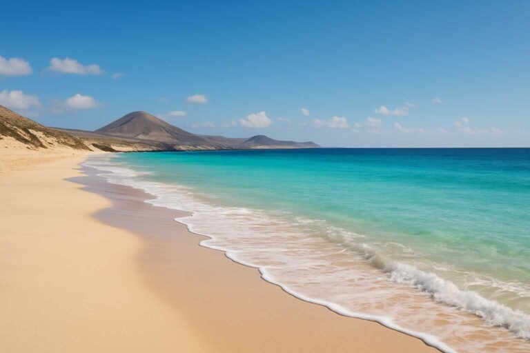 Illustration zum Artikel: Alles über die 10 traumhaftesten Strände auf Fuerteventura