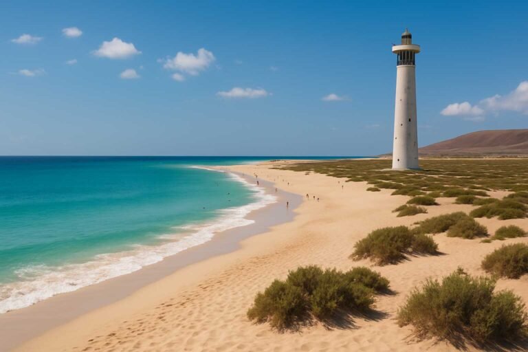 Illustration zum Artikel: Alles über den Strand Playa del Matorral Schritt für Schritt